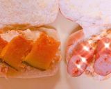 ソーセージ&かぼちゃのバターエッグサンド作り方8写真