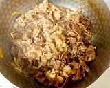 牛肉小間切れ☆変わり2色丼☆*°作り方6写真