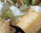 Fresh♡キウィ果汁のロールケーキ作り方36写真
