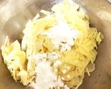 チーズインポテトガレット作り方1写真