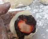 レンジと白玉粉で！簡単いちご大福作り方8写真