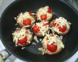 しいたけとミニトマトのチーズ焼き作り方4写真