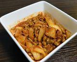包丁を使わない納豆キムチ作り方8写真