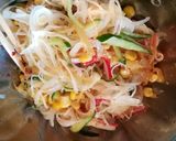 味付けいらず　新玉ねぎと中華くらげサラダ作り方4写真