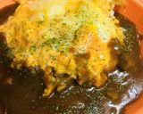 レトルトUP☆チーオムのっけカレー作り方4写真