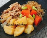 肉じゃがリメイク☆ゆで卵入り甘辛コロッケ作り方6写真