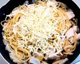 サラダチキンとチーズのパスタ作り方5写真