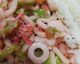 春のシーフード焼きうどん(*^^*)作り方5写真