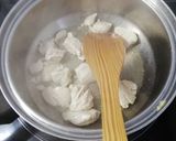 鶏肉茄子ミックスビーンズのトマトスープ作り方2写真
