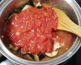 鶏肉茄子ミックスビーンズのトマトスープ作り方5写真