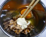 簡単！納豆卵焼きのからし餡かけ丼作り方1写真