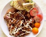 ふすまパン粉ミックスでつくるお好み焼き風作り方11写真