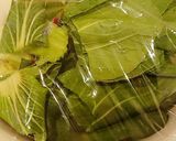 チンゲン菜の簡単あえもの作り方1写真