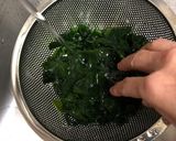 春ワカメとお豆腐の煮物作り方2写真