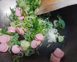 大分白葱とふくやめんたいマヨでオムライス作り方7写真