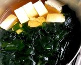 春ワカメとお豆腐の煮物作り方4写真