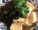 春ワカメとお豆腐の煮物作り方7写真