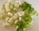 ♪義母の味！長ネギの味噌天ぷら♪作り方1写真