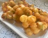 ♪義母の味！長ネギの味噌天ぷら♪作り方3写真