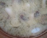 キノコとマッシュルームのお味噌汁作り方3写真