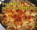 懐かし~い!給食の煮込みハンバーグ作り方10写真
