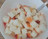 離乳食 カッテージチーズとバナナパンやき作り方3写真