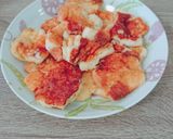 離乳食 カッテージチーズとバナナパンやき作り方8写真