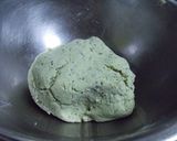 抹茶入り豆腐白玉だんご~きな粉がけ♡作り方2写真