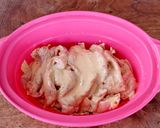 レンジで！鶏むね肉と野菜のみそマヨ蒸し作り方3写真