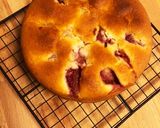 イチゴとクリームチーズのバターケーキ作り方16写真