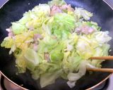 ガッツリ×さっぱり★キャベツの鶏ぽん炒め作り方9写真