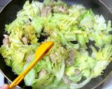 ガッツリ×さっぱり★キャベツの鶏ぽん炒め作り方10写真