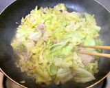 ガッツリ×さっぱり★キャベツの鶏ぽん炒め作り方11写真
