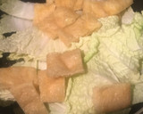 白菜と油揚げの味噌炒め作り方1写真
