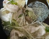 豚バラとセロリのスープ鍋作り方6写真
