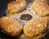 豆腐ハンバーグ、チーズ入り。作り方7写真