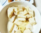 春野菜のスクランブルエッグ炒め作り方1写真