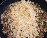 筍(タケノコ)と挽き肉炒めのレタス巻き作り方7写真