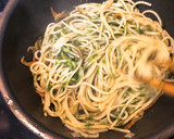 桜エビと青のりのスパゲッティ作り方5写真