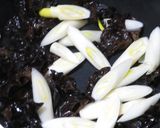 簡単で美味☆キクラゲと豚肉とねぎの炒め物作り方12写真