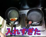 【激ウマ辛】チーズ入り温玉ナポリタン作り方2写真
