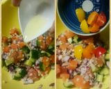 僕にもできた【もち麦ロミロミサーモン】作り方8写真