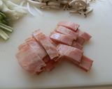 新たまねぎの葉とバター醤油パスタ作り方5写真
