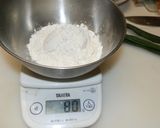 新玉ねぎの葉のチジミ作り方1写真