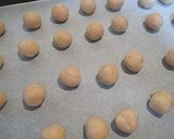 いちご味の雪玉クッキー作り方5写真