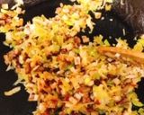 生姜風味ちょい辛炒飯作り方4写真