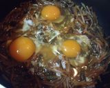 春の味を…「土筆の目玉炊き」作り方4写真