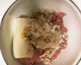 豆腐と胸肉とレンコンのつくね作り方2写真