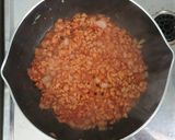 大豆ミートのミートソースパスタ作り方4写真
