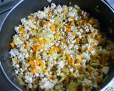 ヘルシー☆たっぷり野菜の鶏そぼろ作り方3写真